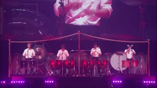 Opening Drum Collaboration (tv ver) @ 2017 FNC KINGDOM IN JAPAN (MIDNIGHT CIRCUS)