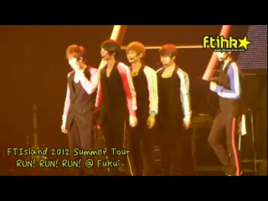 [fancam] 120624 Fukui concert @ SF Heroes dance (Wing)