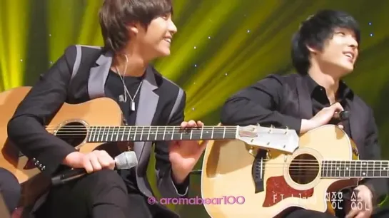 [120324] Jonghun Seunhyun Solo (fancam live MUST Mnet)