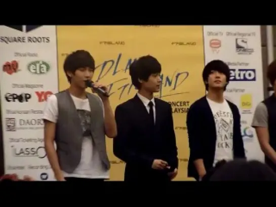 [Fancam] PLAY ! FT Island Fanmeeting Live In Malaysia (Ending) [120113]