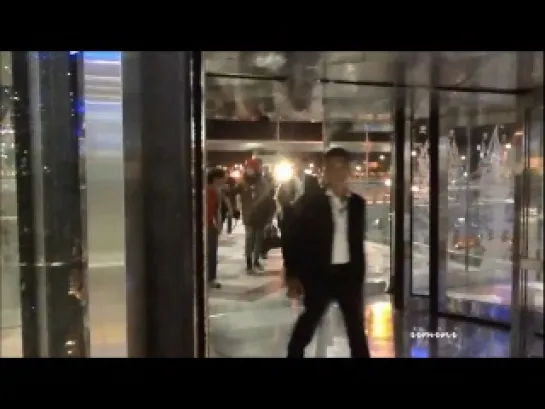 [fancam] Hongki back to Korea @ suvannaphumi airport [111217]