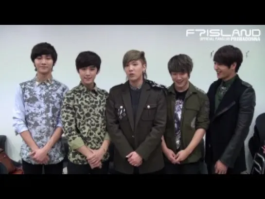 FTISLAND's Greeting Message 2013