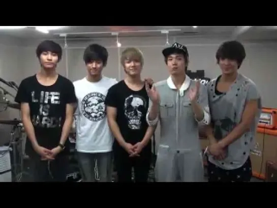 K-POP Paradise 2012 - FTISLAND greeting