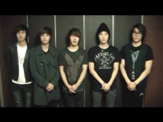 FTIsland Japan message 15.03.11