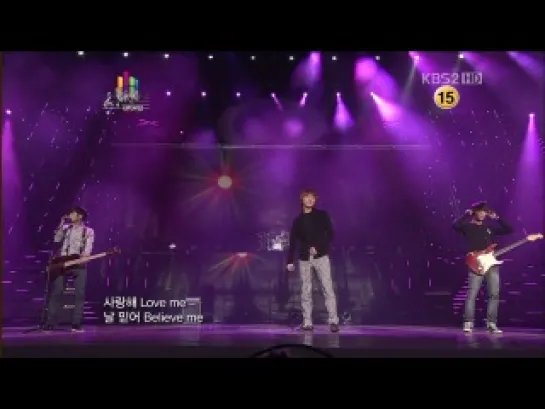 121103 FT ISLAND - I Wish @ KBS The K Pop World Festival 2012