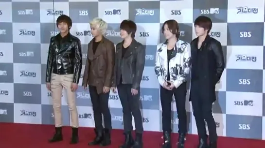 FT Island SBS Gayo Daejun Red Carpet