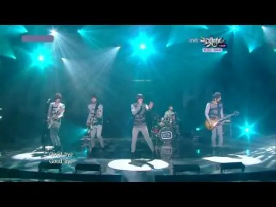 Выступление + бэкстейдж + награждение Music Bank 10.09.10