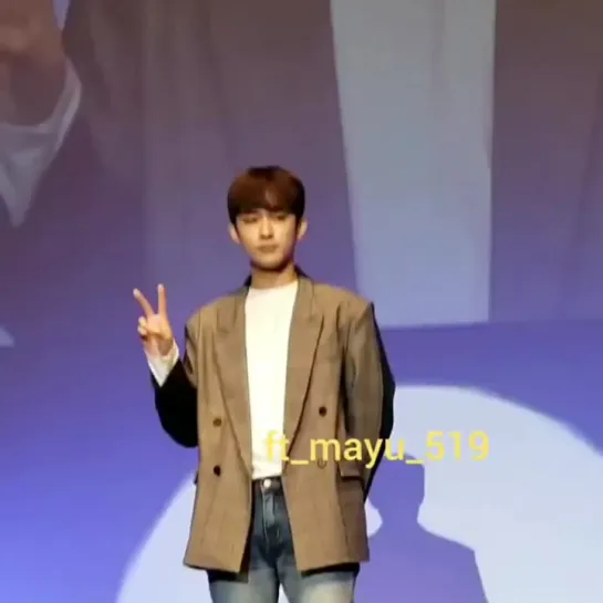 06.01.19 jaejin @ fan meeting in Tokyo