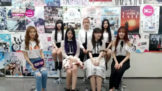 180516 GFriend @ Show Champion Curtain Talk