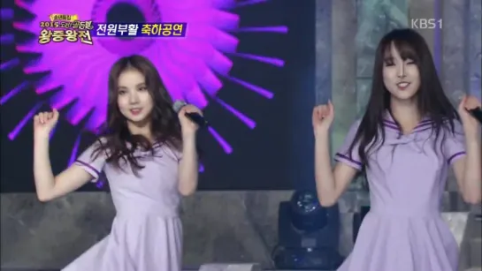 151227 GFriend -  Me gustas tu @ Golden Bell Challenge (Cut 2)