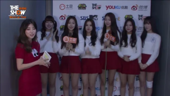 151208 GFriend @ The Show Warm-Up Time