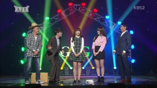 151206 GFriend Yerin and Yuju @ Gag Concert