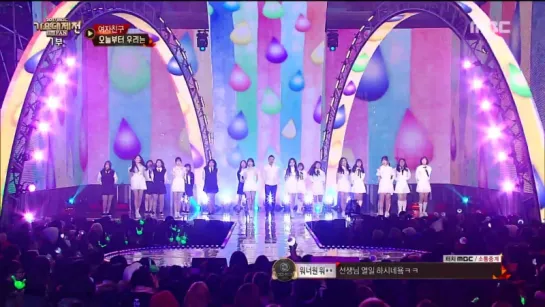 171231 GFriend & Buddy @ MBC Gayo Daejejun 2017