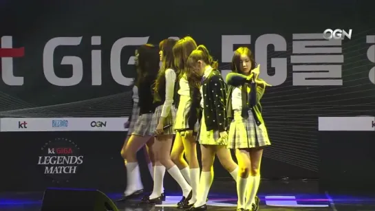 160220 GFRIEND - Rough @ KT GIGA Legends Match