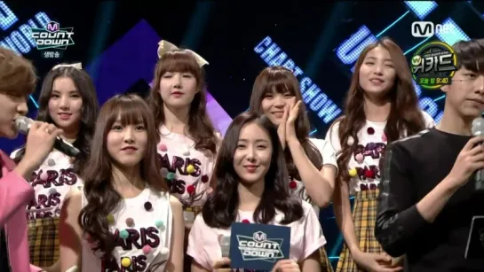 160303 GFriend - Interview @  M! Countdown