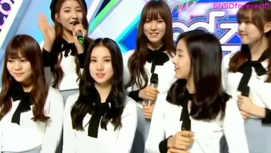 160130 GFriend - Comeback Interview @ Show! Music Core