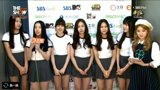 150127 GFRIEND Interview @ MTV THE SHOW