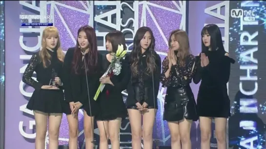 170222 GFriend @ Gaon Chart Music Awards - Artist of the Year Digital Part