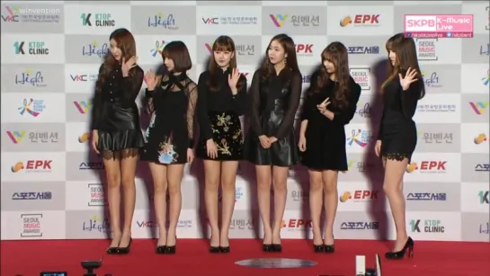 170119 GFriend (여자친구) @ 26th Seoul Music Awards Red Carpet