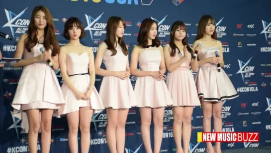 KCON LA 2016 GFriend Press Conference