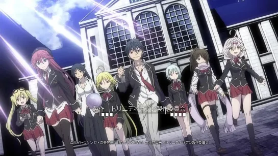 Trinity Seven / Тринити: Семеро магов - 10 серия [Inspector_Gadjet, Kiara Laine]