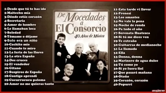 DE MOCEDADES A EL CONSORCIO