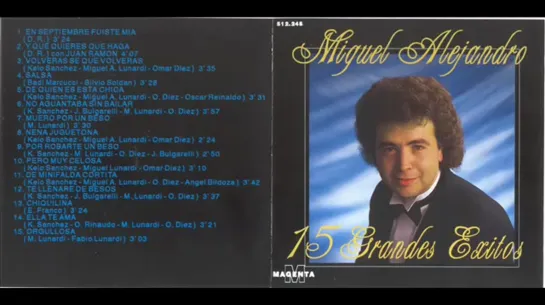 MIGUEL ALEJANDRO   15 GRANDES EXITOS