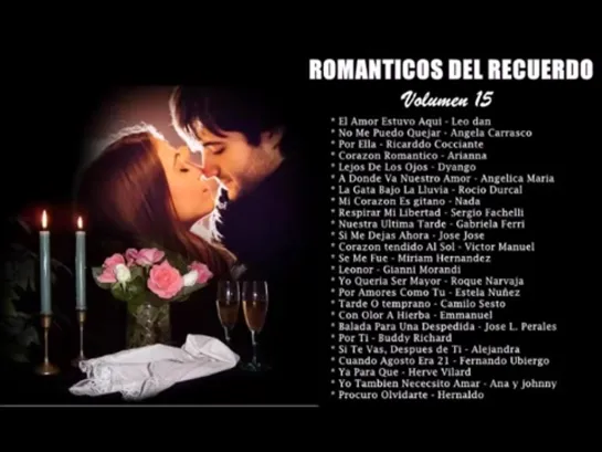 ROMANTICOS DEL RECUERDO VOLUMEN 15