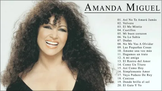 Amanda Miguel Sus Grandes Exitos __ Las Mejores Canciones Románticas De Amanda Miguel