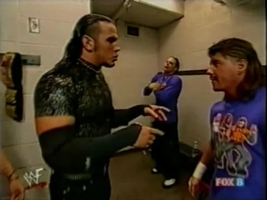 Hardy Boyz,Eddie Guerrero & Lita backstage(WWF SmackDown 31.05.2001)