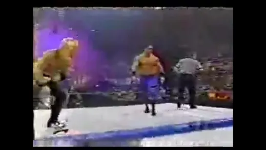 Lita & Chris Jericho vs Trish Stratus & Chris Benoit