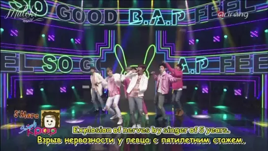 [RUS SUB] 160318 — B.A.P на шоу Arirang TV Simply K-POP[BACKSTAGE]