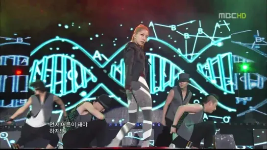 101002 BoA Copy&Paste  MBC Music Core