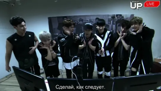 150514 MONSTA X AFREECA TV ep.1 p.1 (рус.саб)