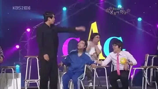 [ТВ ШОУ] 101003 2NE1 @ Gag Concert Pt 1