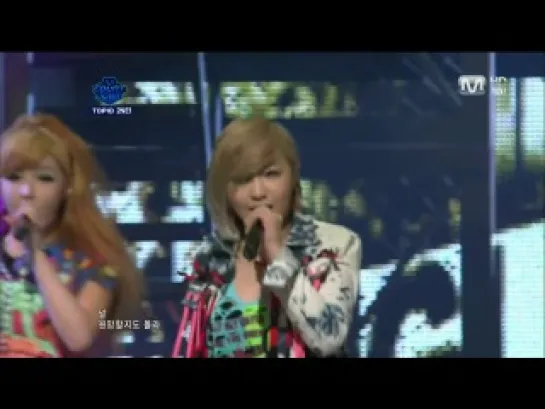 [Выступление] 110804 2NE1 - UGLY @ M!Countdown