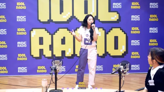 [Видео] 290520 Выступление Minzy — Lovely на Idol Radio