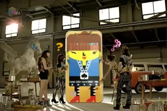 [CF] 2ne1 @ NORI PHONE(1minute version)