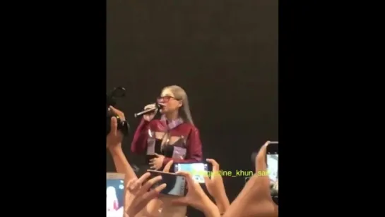 [FANCAM] 170612 CL на пресс-конференции UnDerDawg Festival