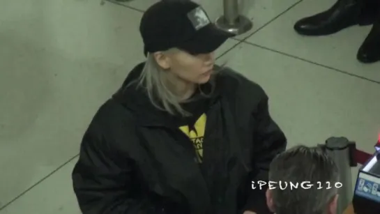 [FANCAM] 160218 CL в аэропорту JFK (Нью-Йорк), направляется в Корею