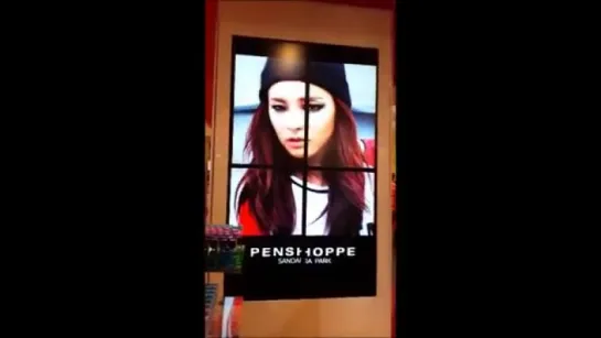 [FANCAM] Сандара для Penshoppe