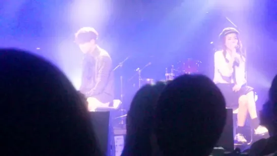 [FANCAM] 150817 Дара и СынЮн исполняют "The Two Of Us" на ивенте "Thank You"