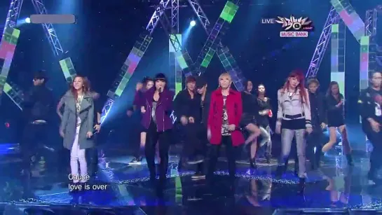 [Выступление] 101008 2NE1 - Go Away @ Music Bank