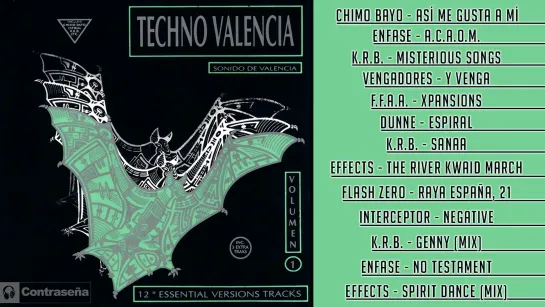 TECHNO VALENCIA Vol.1 (SONIDO DE VALENCIA) 90s Remember, Techno 90, Musica de los 90 Ruta bacalao