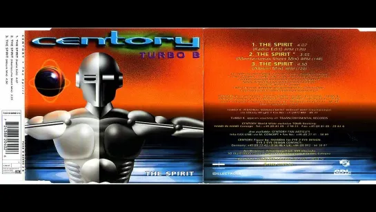 Centory feat. Turbo B. - The Spirit (CDM) (1995)