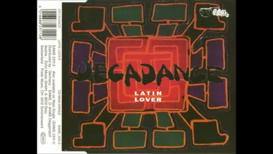 Decadance – Latin Lover (Maxi CD)