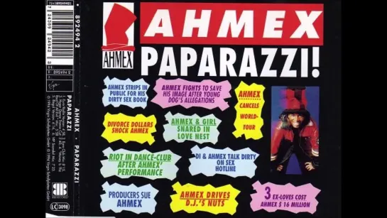 Ahmex – Paparazzi! (Maxi CD)