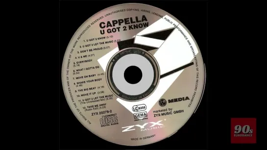 Cappella - U Got 2 Know (Full album) (1994)