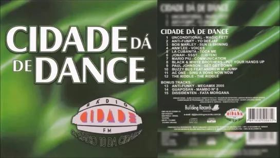 Cidade Dá De Dance Vol. 1 (2000)