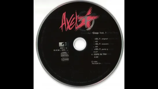 Techno Cop Feat. Kurtis Blow - Axel F. (Remix) (1994 ⁄ CDM) - 3 Mixes.wav